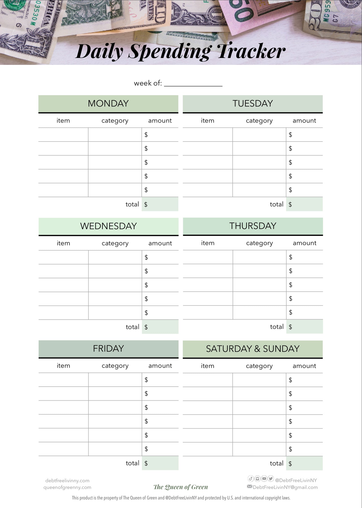 👑Budgeting Bundle Digital Files