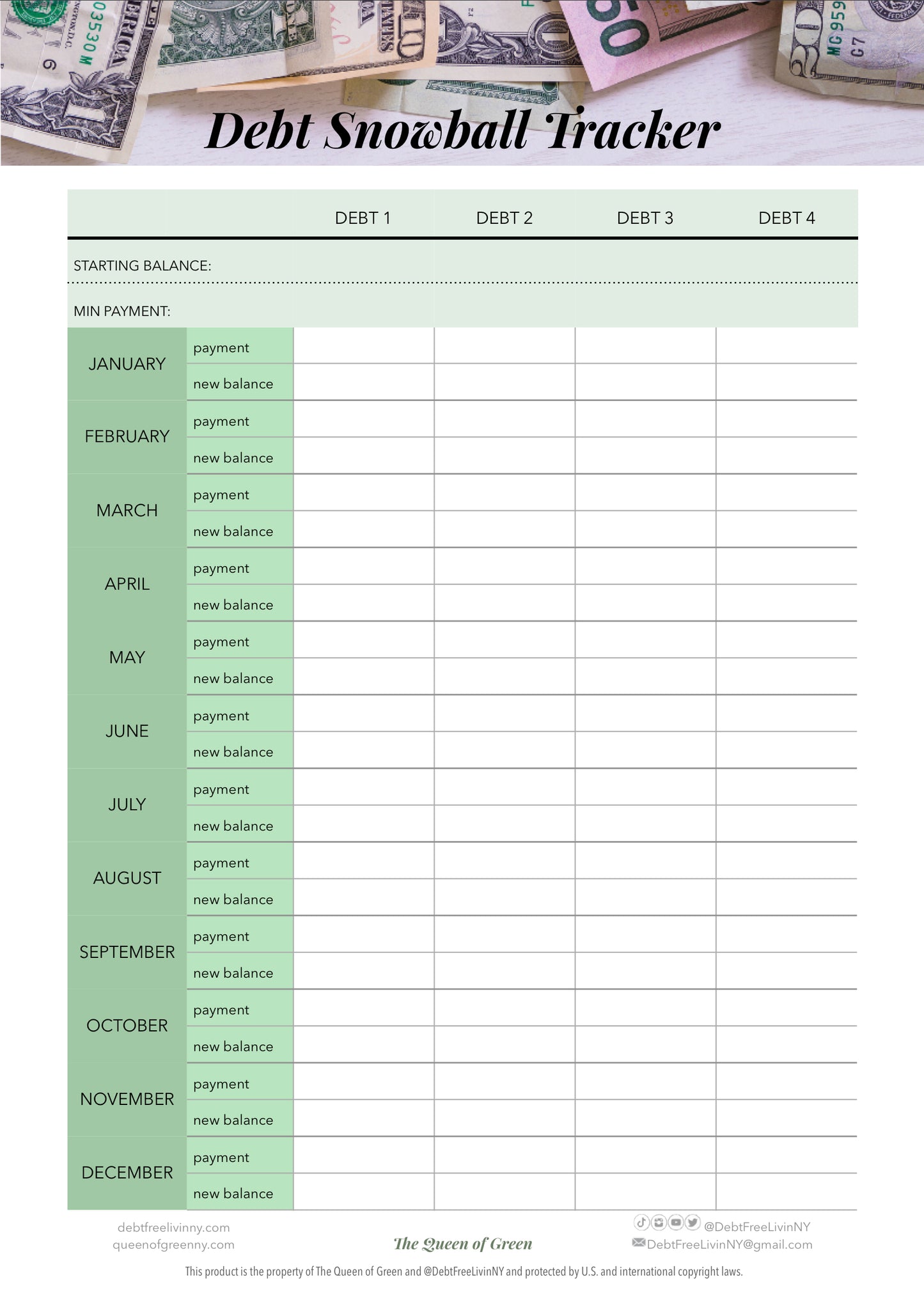 👑Budgeting Bundle Digital Files