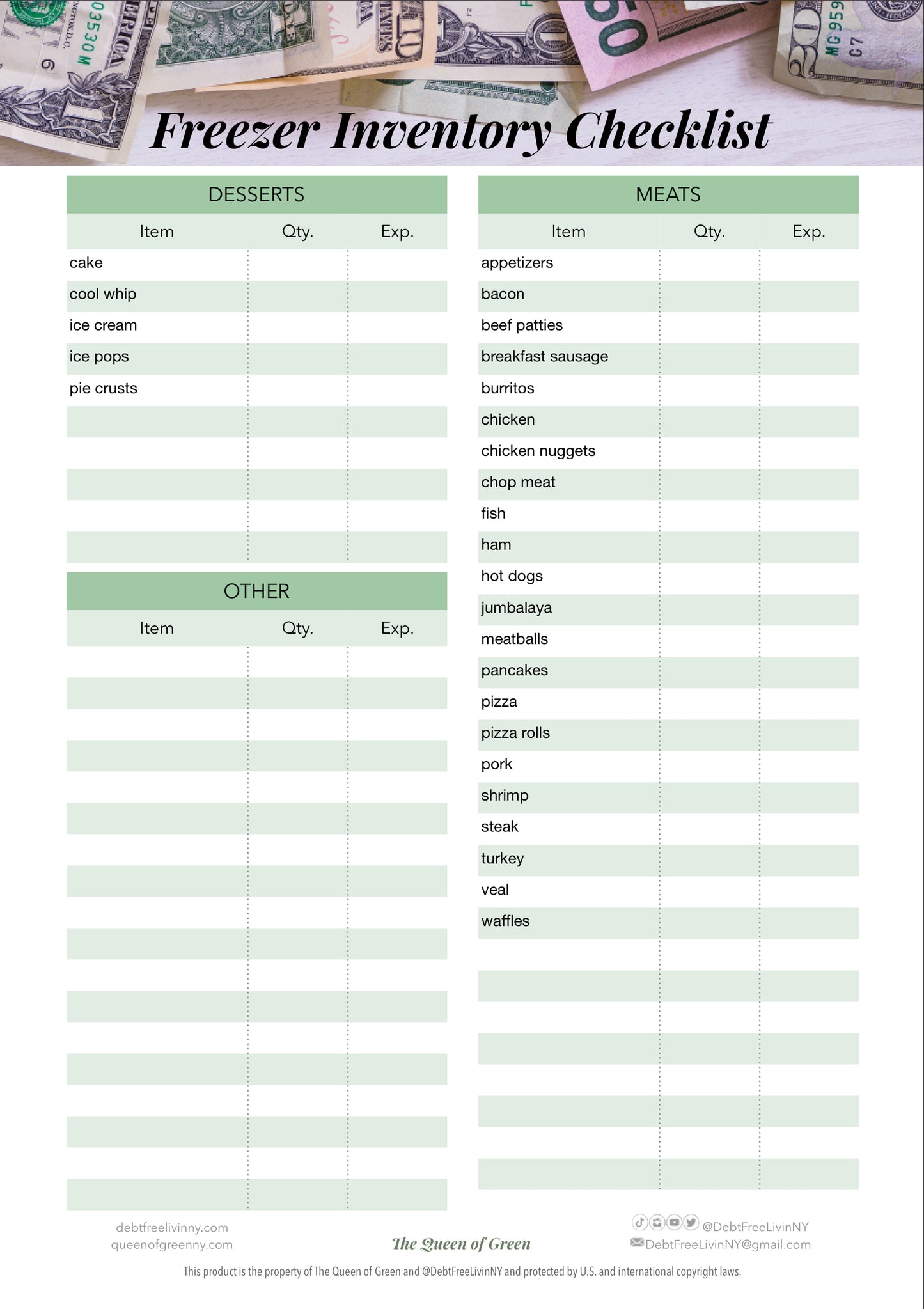 👑Budgeting Bundle Digital Files