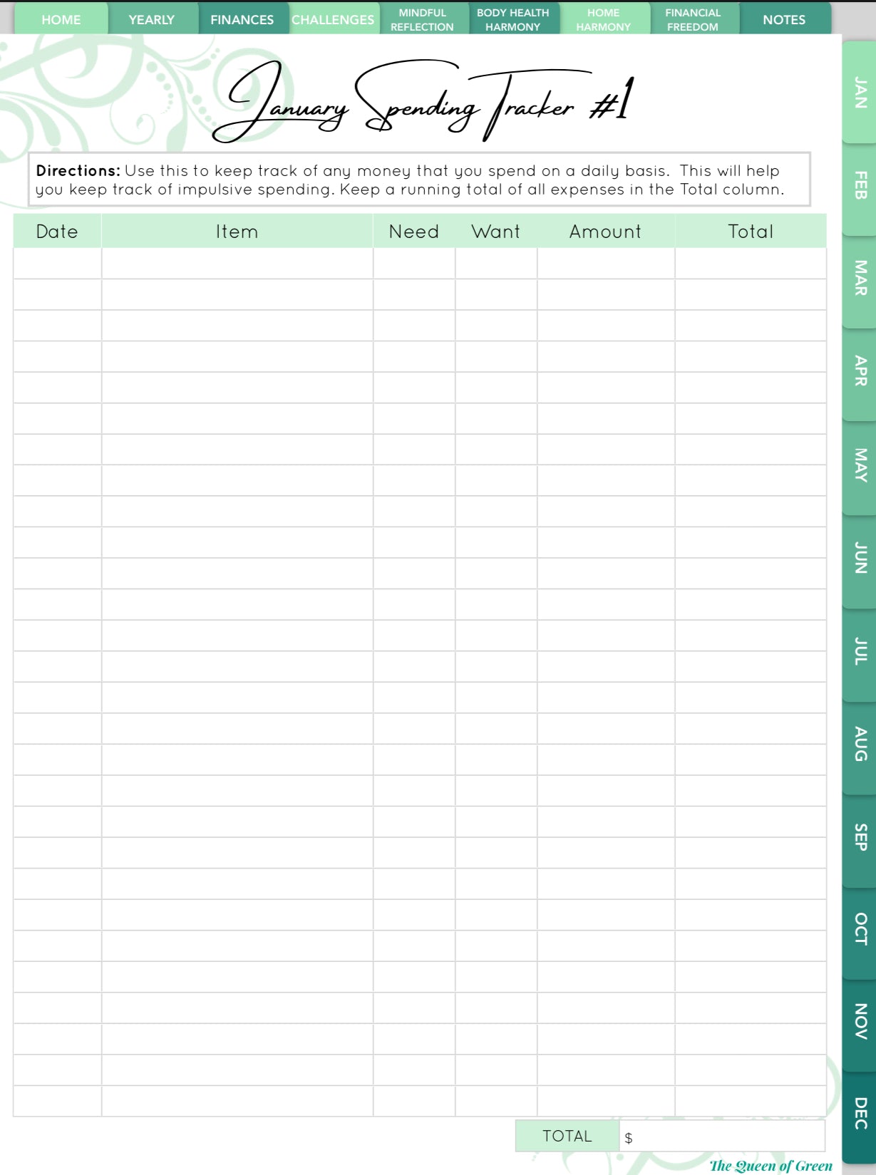👑 The Queen of All Planners ~ Instant Digital Download