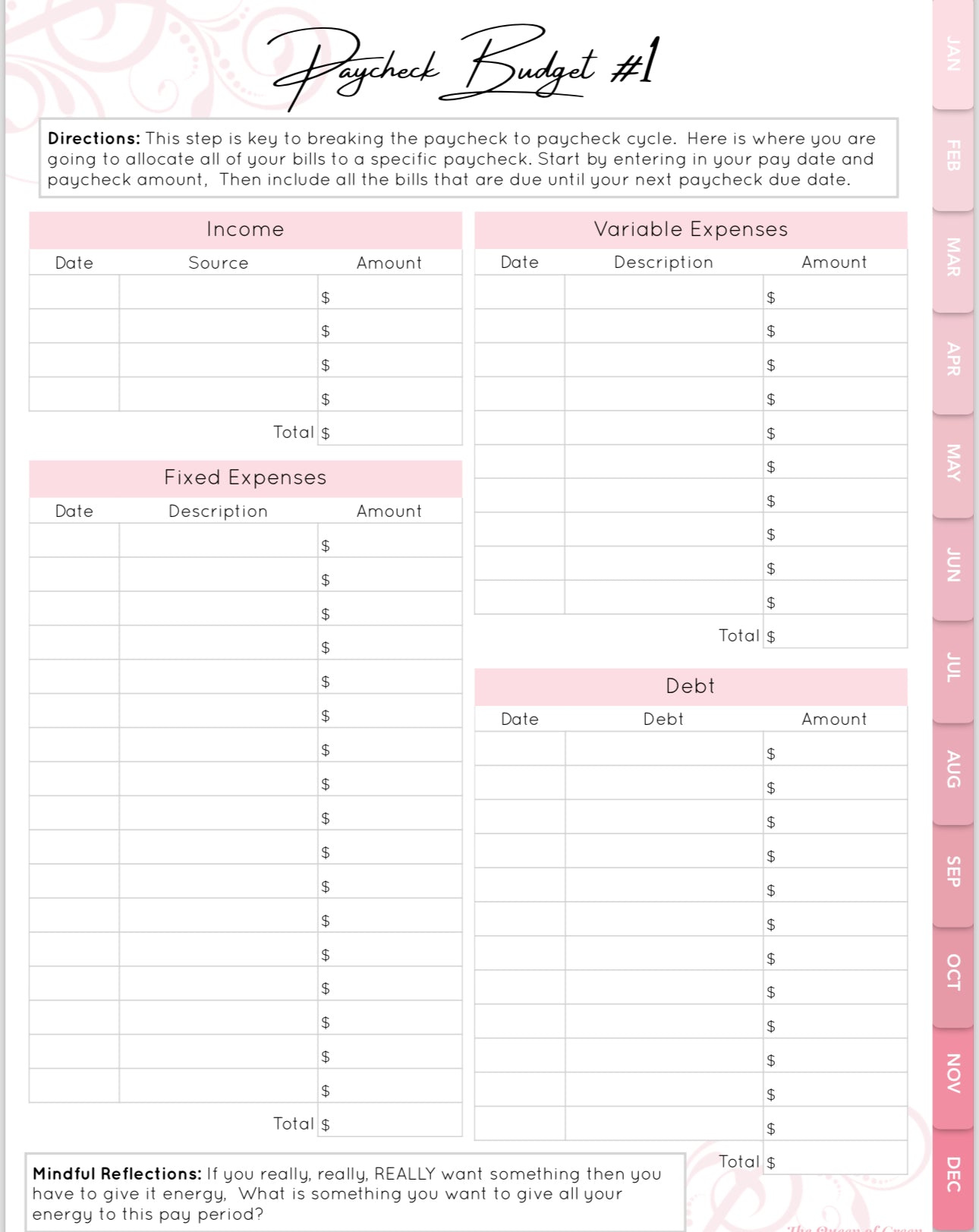👑 The Queen of All Planners ~ Instant Digital Download
