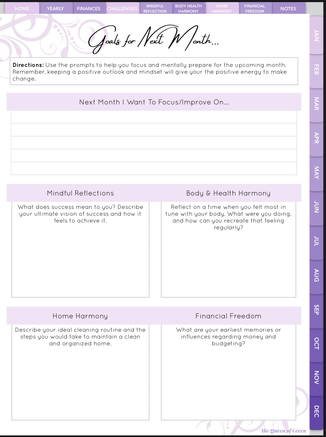 👑 The Queen of All Planners ~ Instant Digital Download