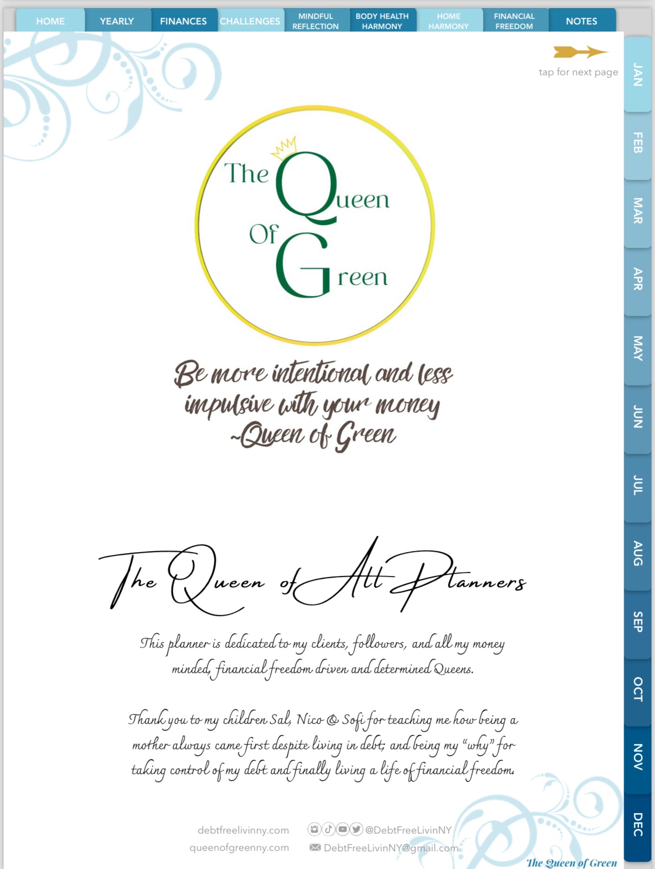 👑 The Queen of All Planners ~ Instant Digital Download
