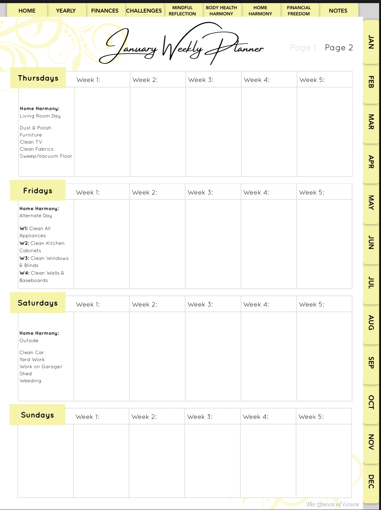 👑 The Queen of All Planners ~ Instant Digital Download