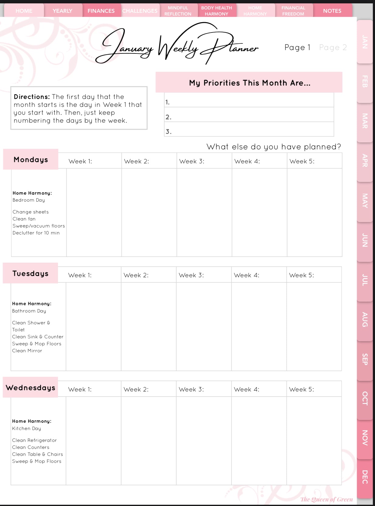 👑 The Queen of All Planners ~ Instant Digital Download