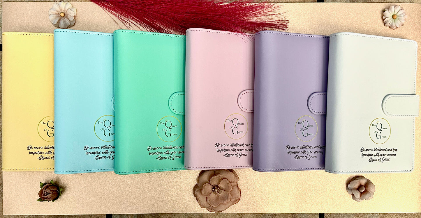 👑 Budget Planner Workbook, Savings Challenge Workbook & 1 cash envelope *digital files included