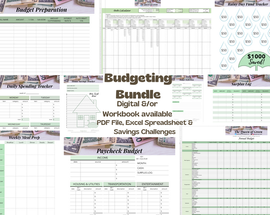 👑Budgeting Bundle Digital Files