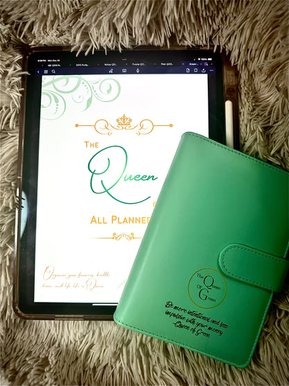 👑 The Queen of All Planners & Cash Binder Bundle