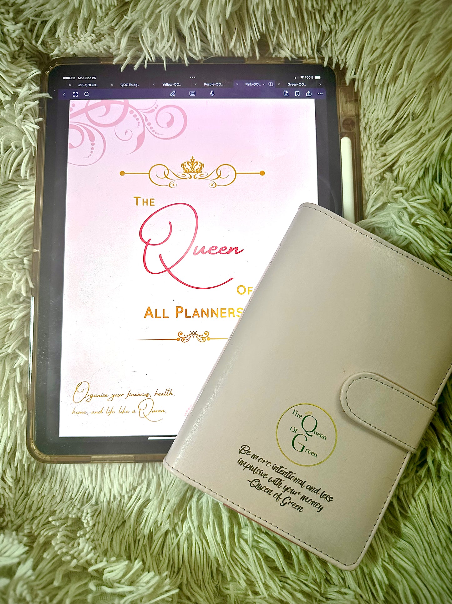 👑 The Queen of All Planners & Cash Binder Bundle