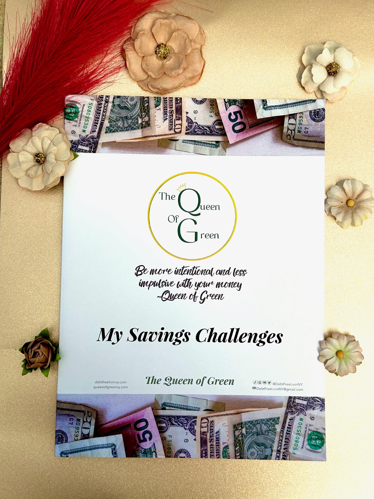 👑 My Savings Challenge - Queen's Edition